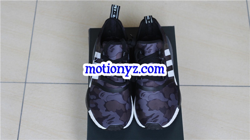 Best Version Adidas NMD R1 Bape Camo Black